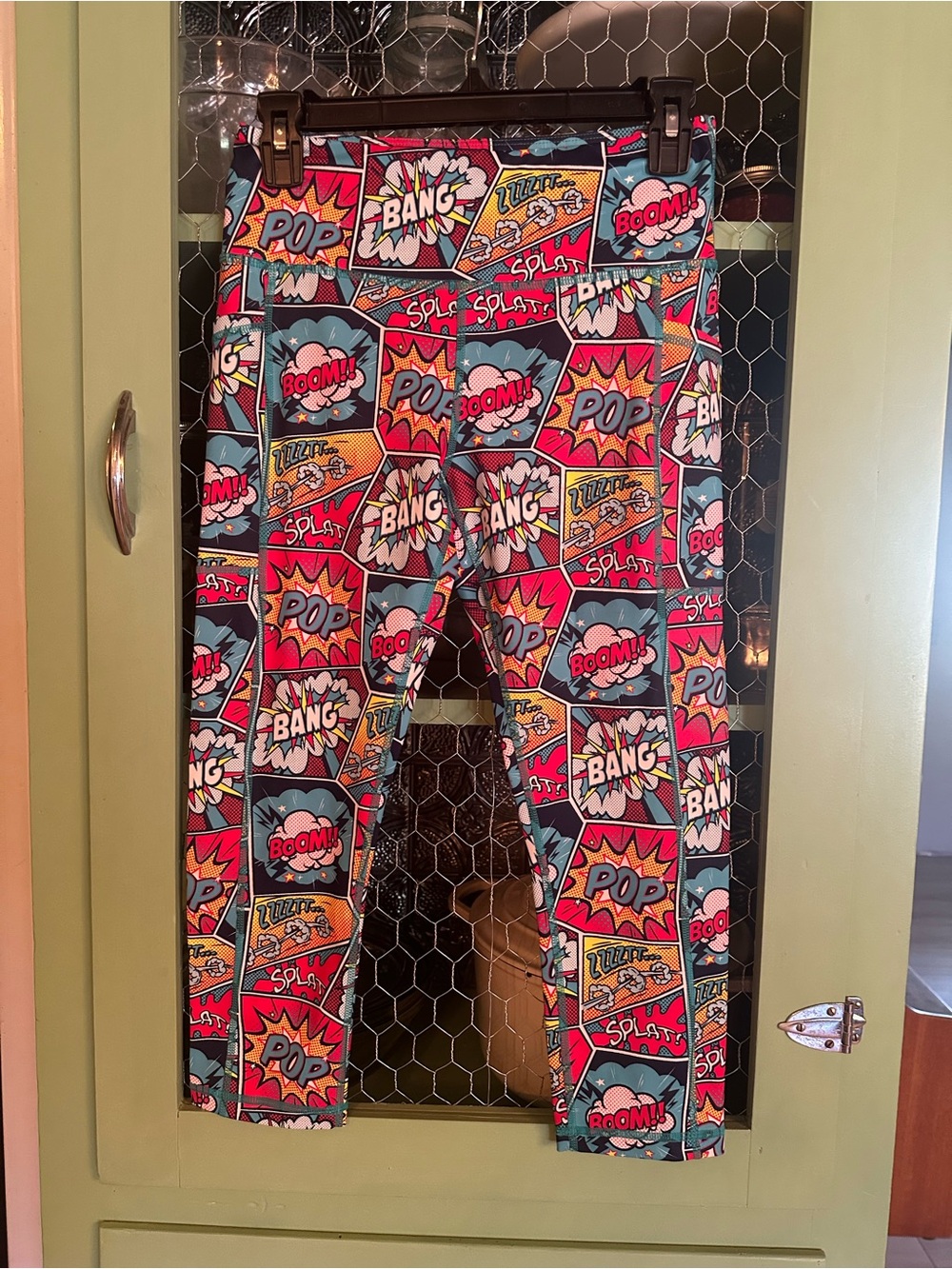 Constantly Varied Gear brand Comic Pop Graphic Leggings - Multicolor